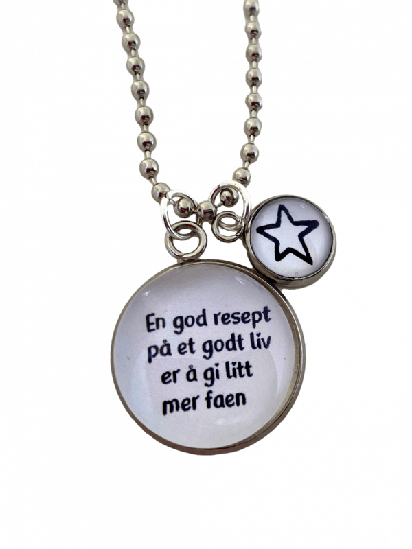En god resept - kjede_sølvfarget